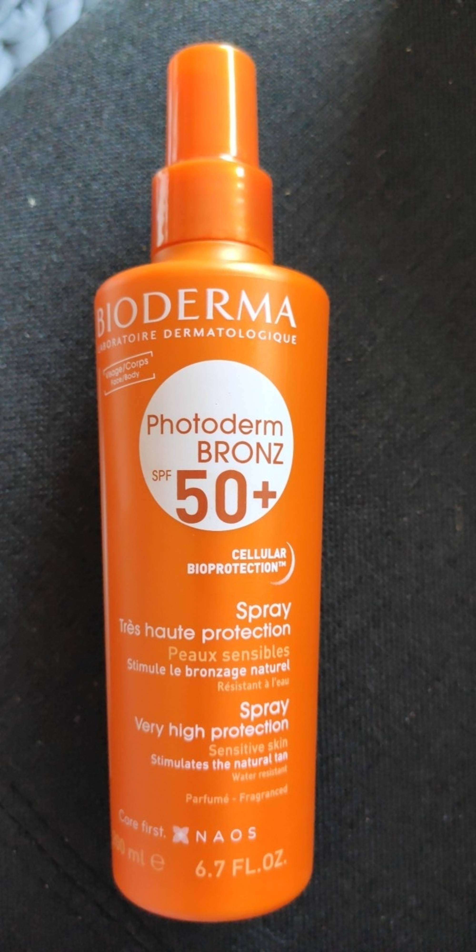 BIODERMA - Photoderm bronz SPF 50+ - Spray très haute protection