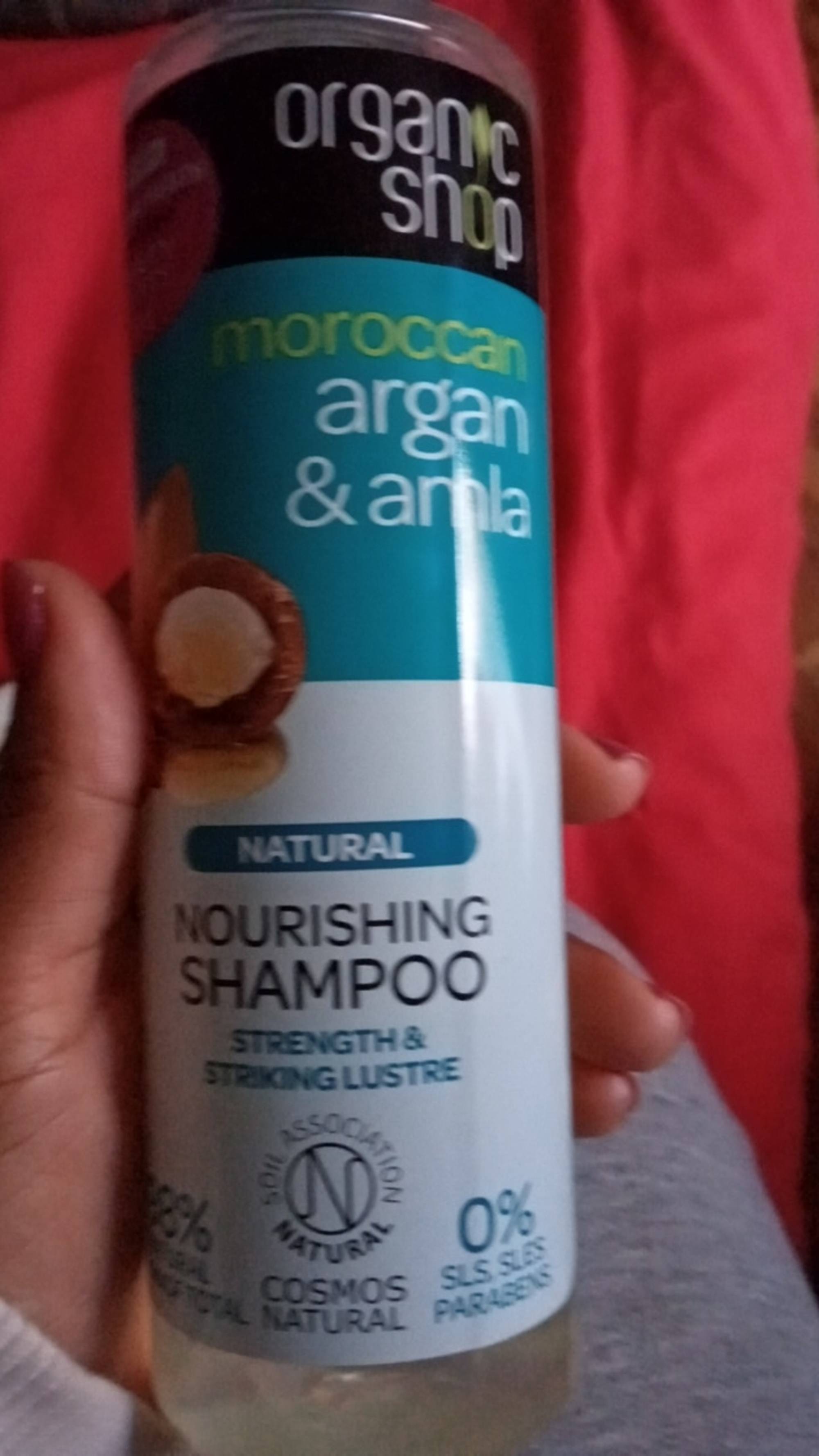 ORGANIC SHOP - Moroccan Argan & Amla - Nourishig shampoo
