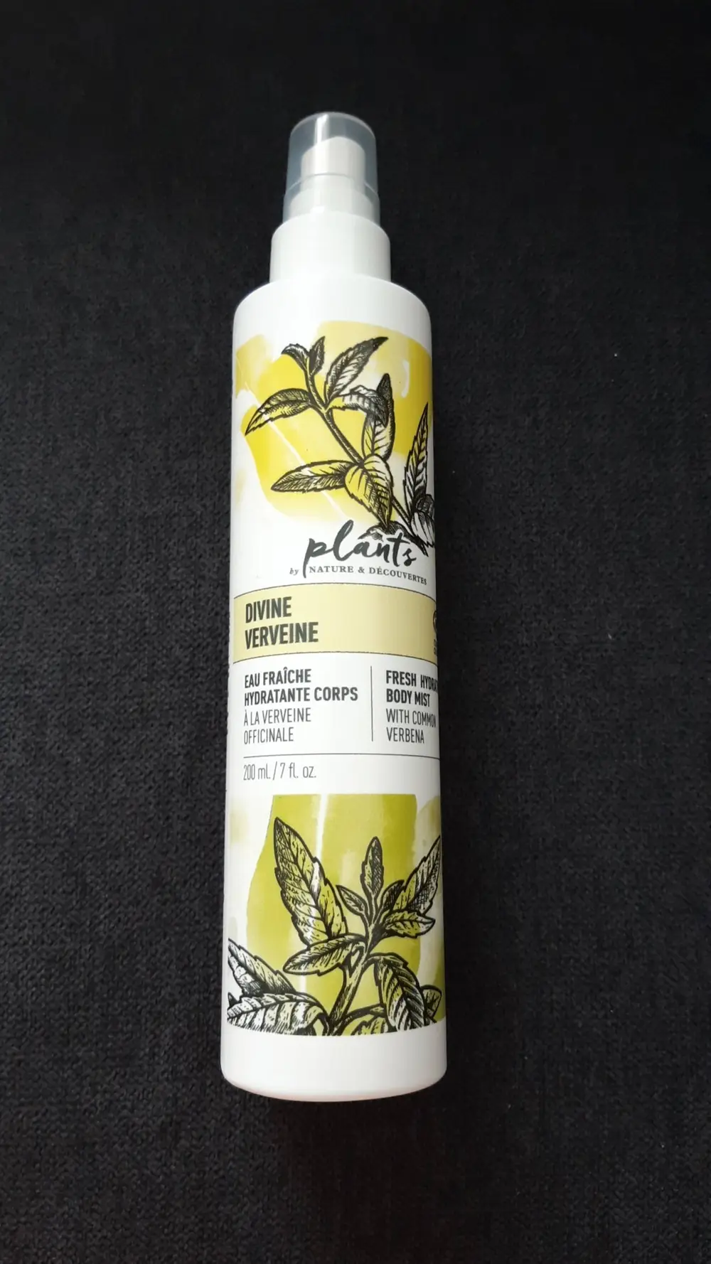 NATURES & DÉCOUVERTES - Divine verveine - Eau fraîche hydratante corps