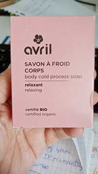 AVRIL - Savon à froid corps