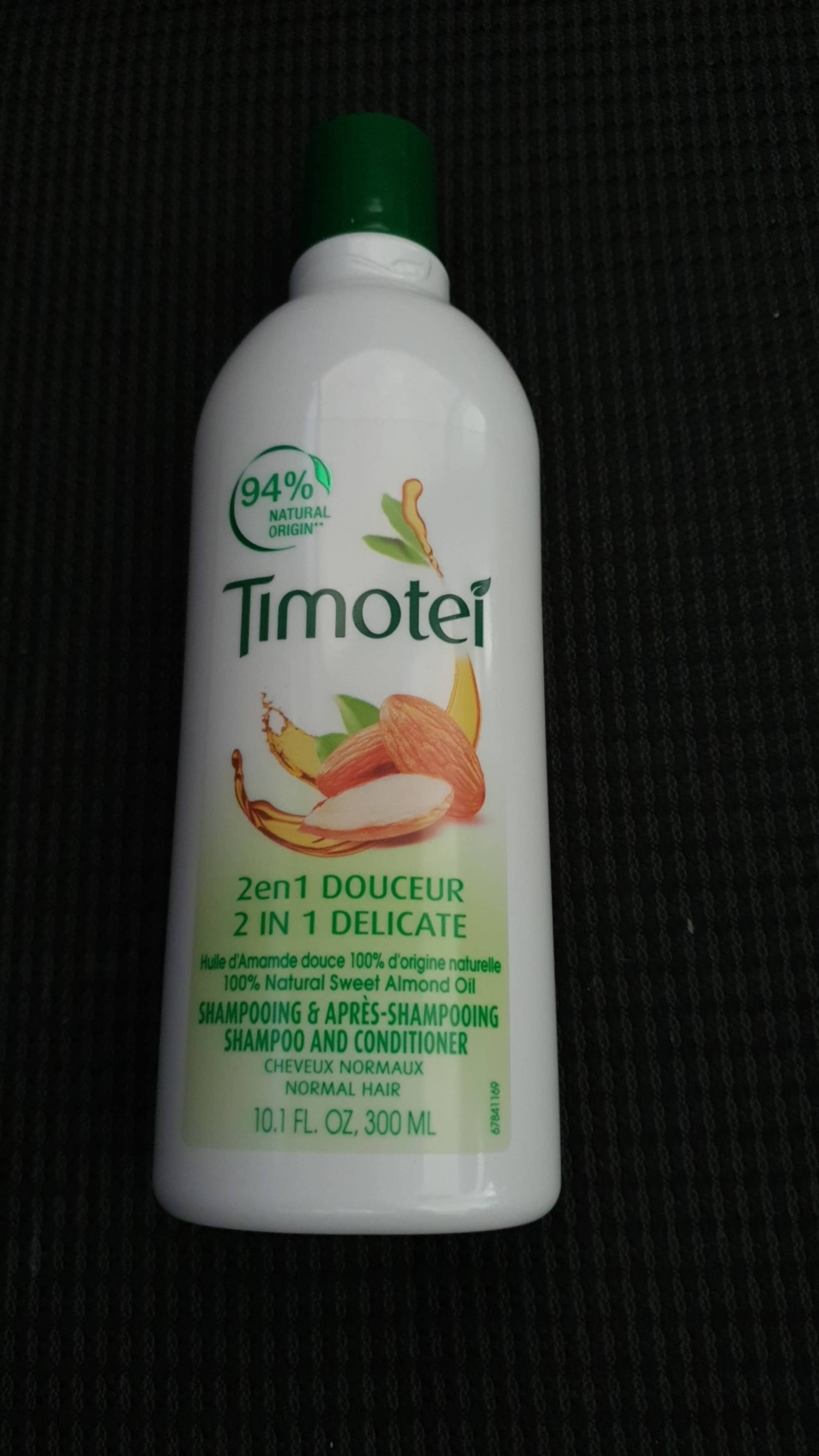 TIMOTEI - 2 en 1 douceur - Shampooing & après-shampooing