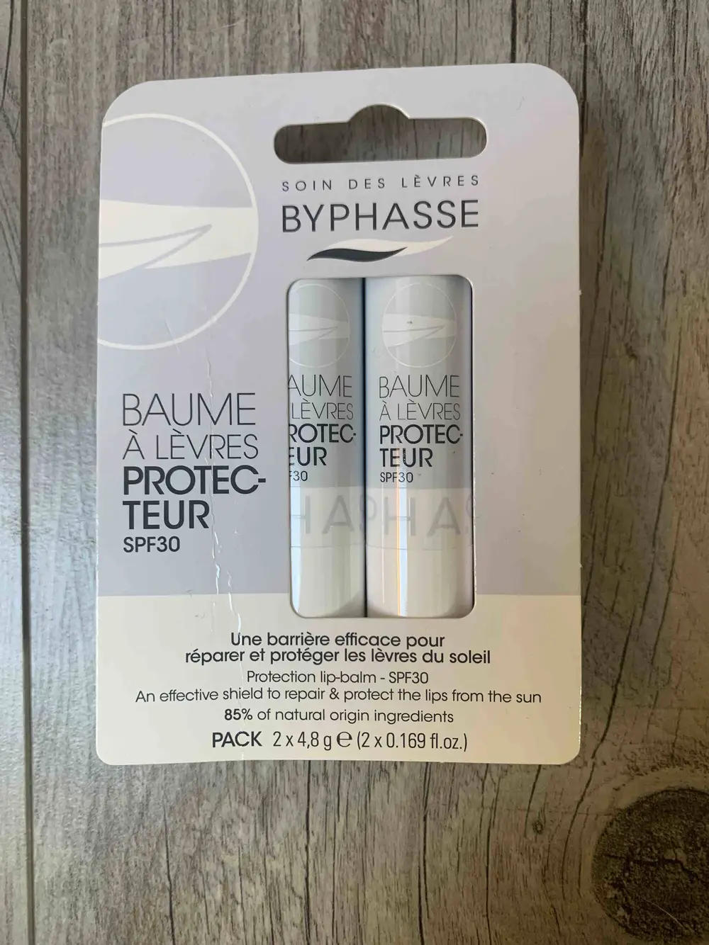 BYPHASSE - Soin des lèvres - Baume à lèvres protecteur SPF30