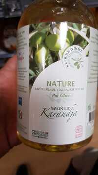 KARANDJA - Nature - Savon liquide pur olive bio