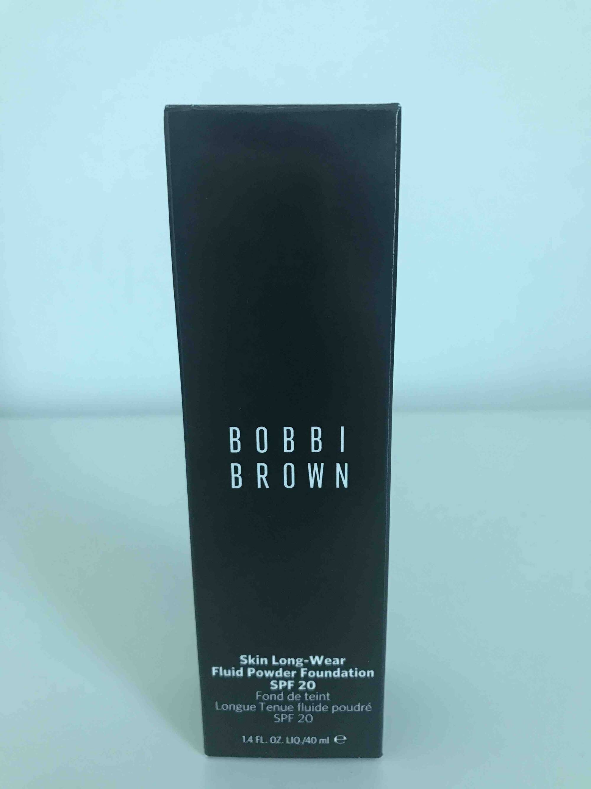 BOBBI BROWN - Fond de teint longue tenue fluide poudré SPF 20