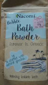 NACOMI - Summer in Greece - Bubble bath powder 