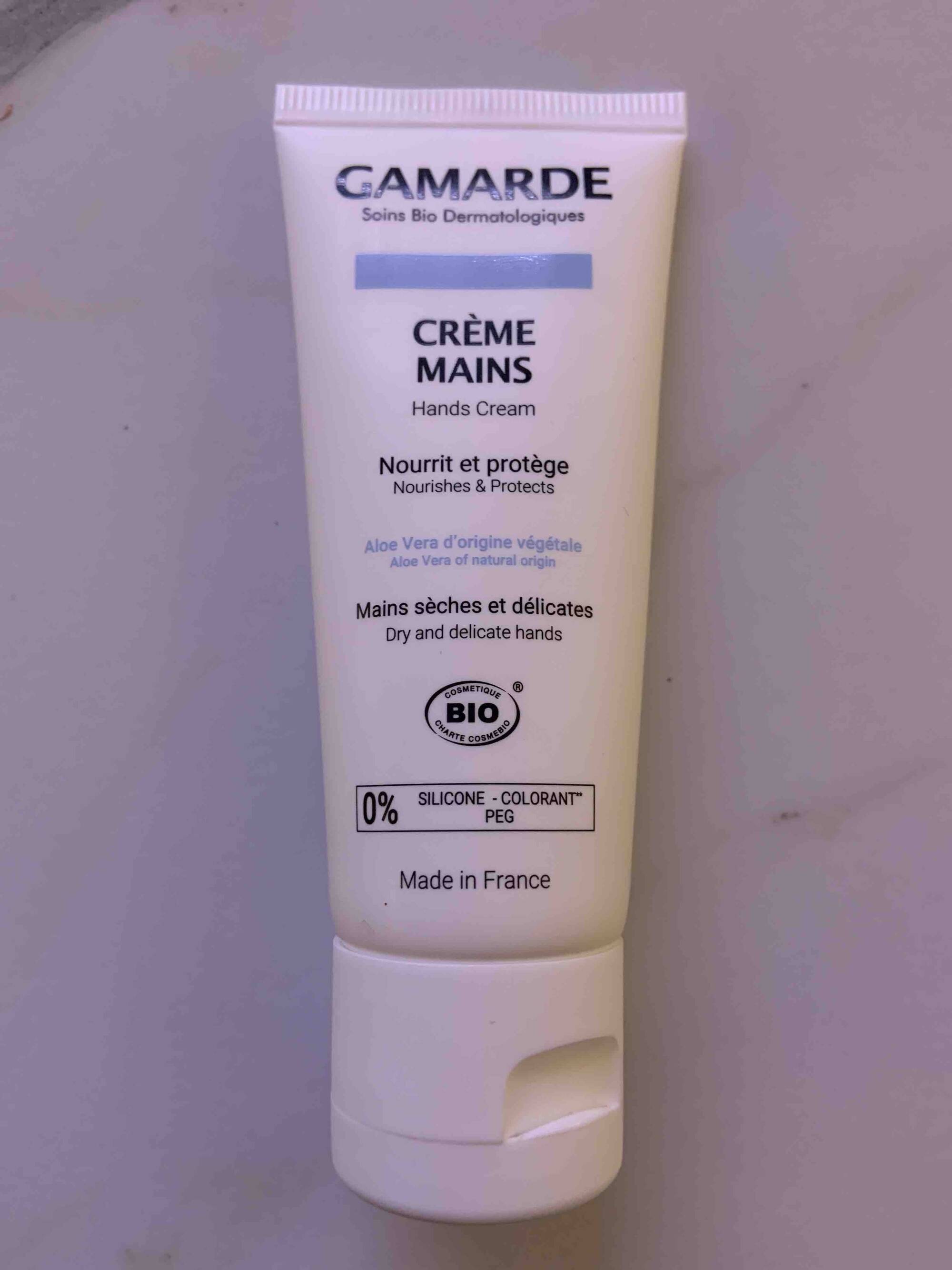 GAMARDE - Crème mains