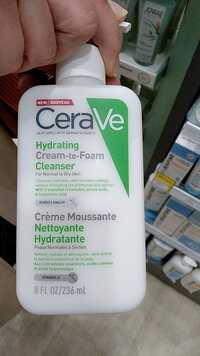 CERAVÉ - Crème moussante nettoyante hydratante