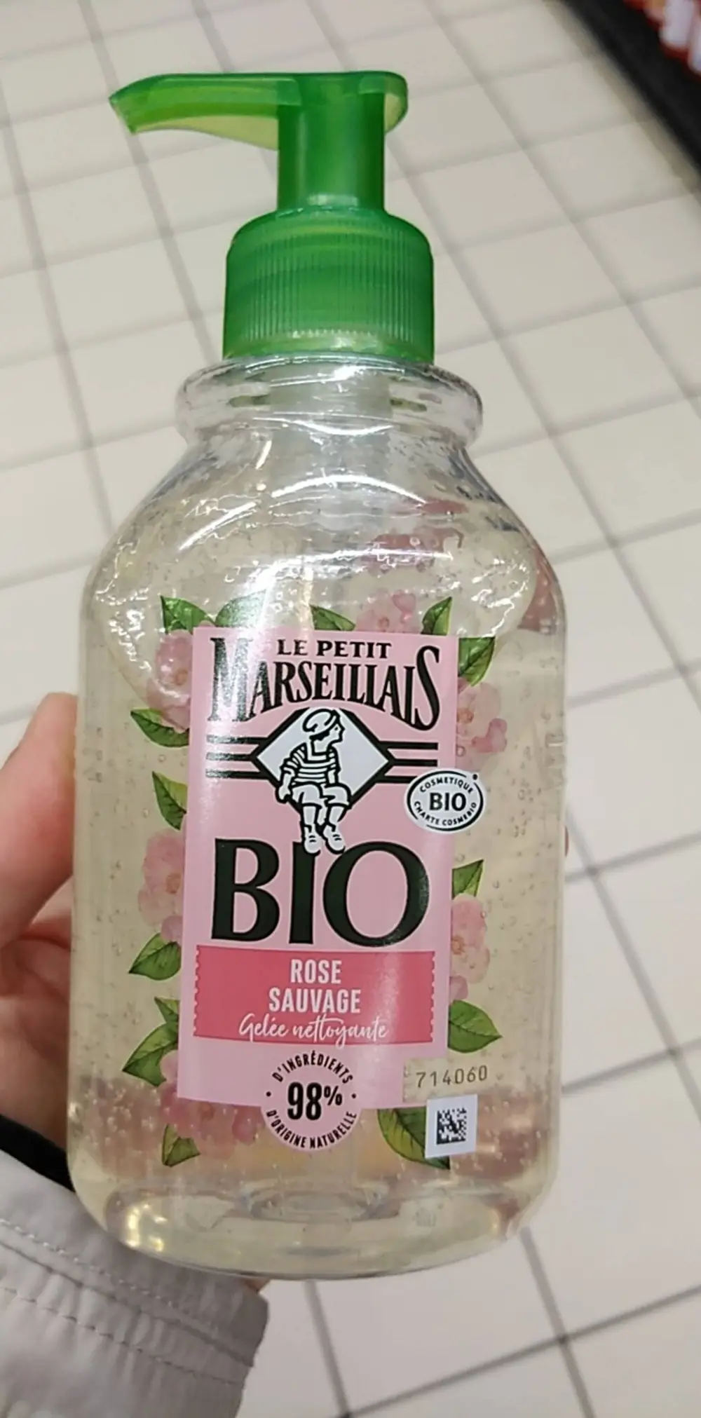 LE PETIT MARSEILLAIS - Rose sauvage bio -  Gelée nettoyante