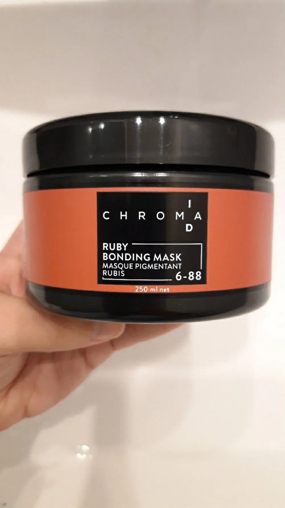 SCHWARZKOPF - Chroma ID - Masque pigmentant rubis 6-88