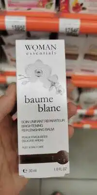 WOMAN ESSENTIALS - Baume blanc - Soin unifiant réparateur