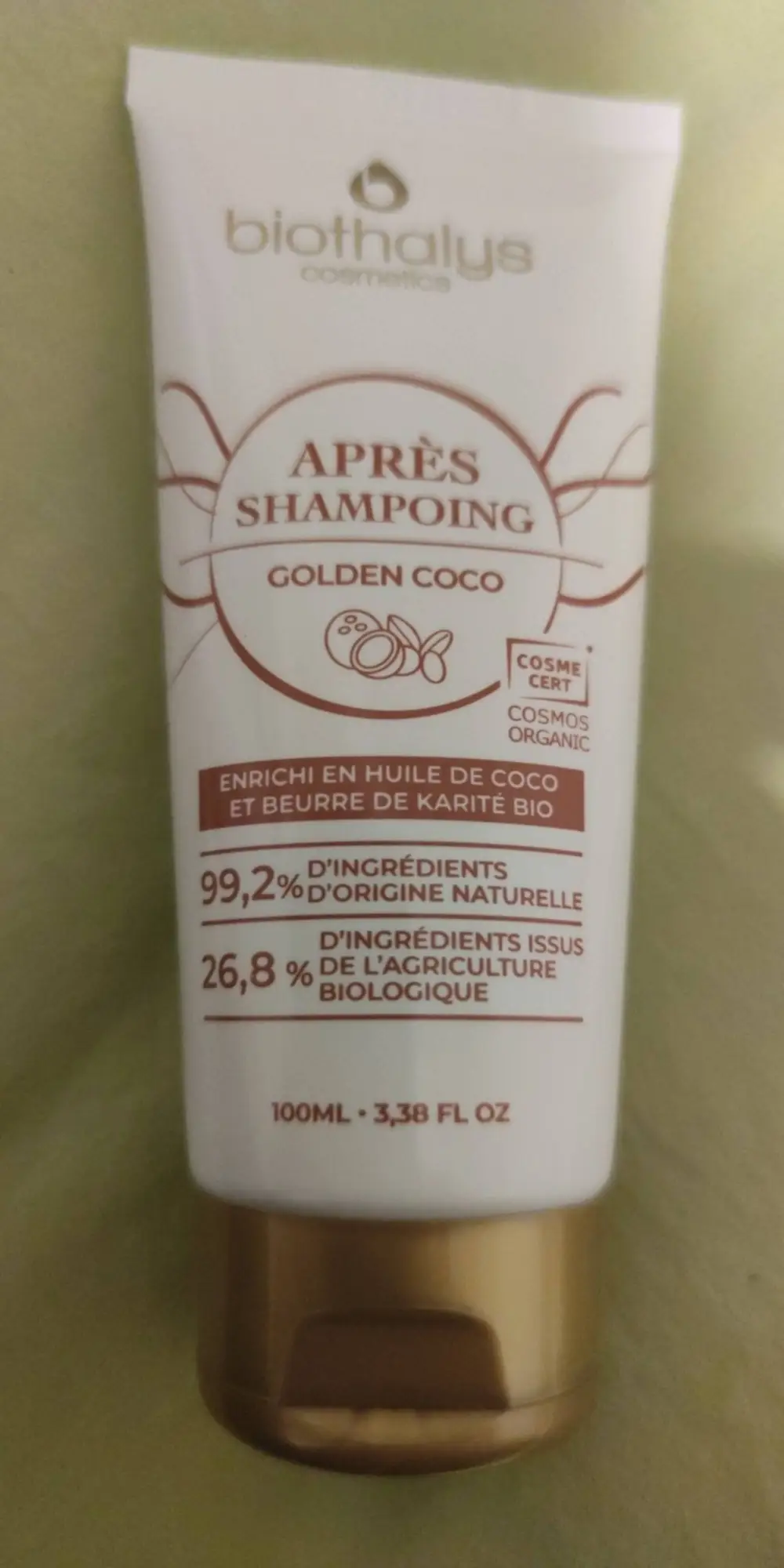 BIOTHALYS - Golden coco - Après shampoing