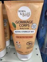 BORN TO BIO - Noyau d'Abricot bio - Gommage corps
