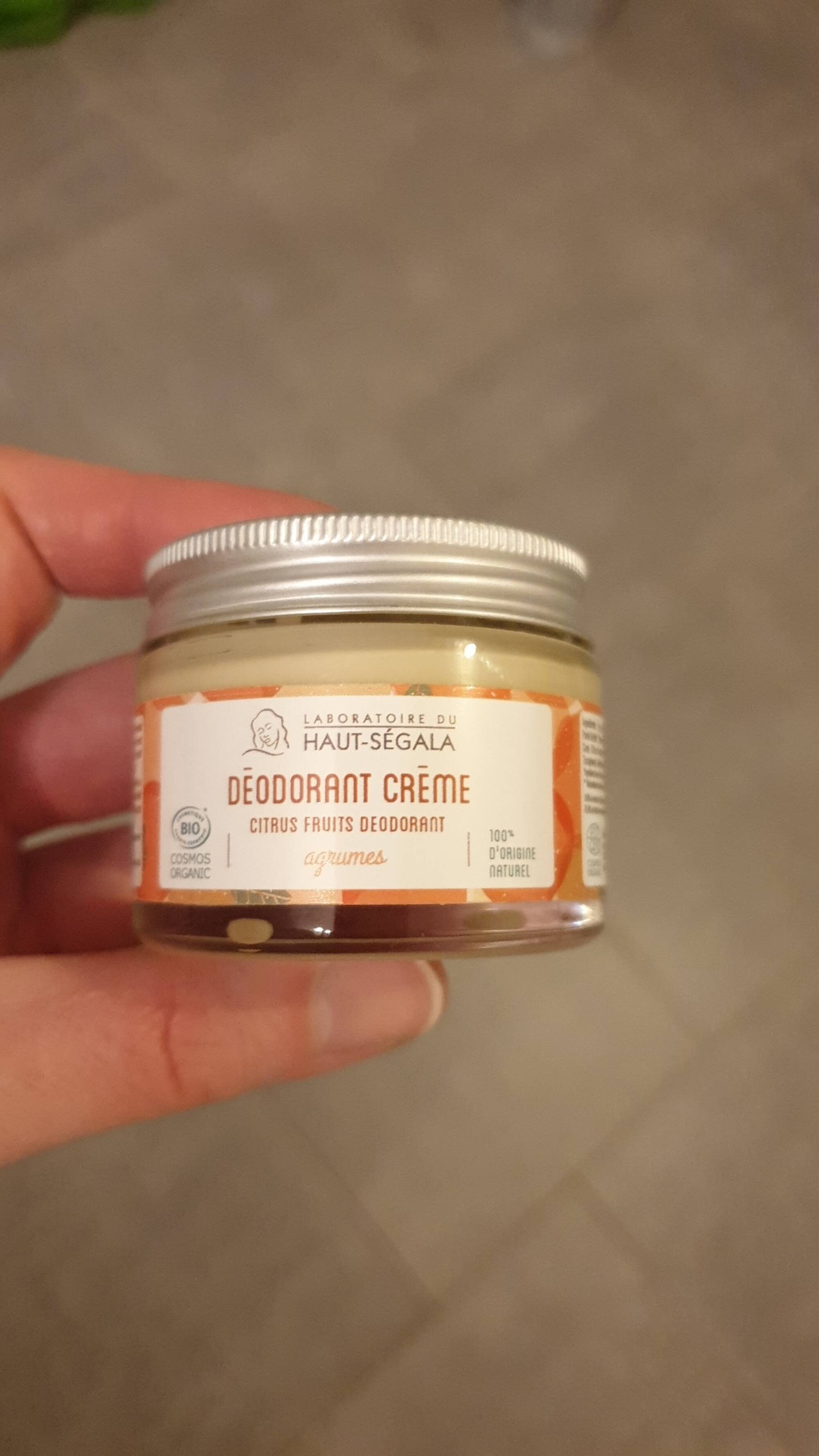 LABORATOIRE DU HAUT-SÉGALA - Agrumes - Déodorant crème