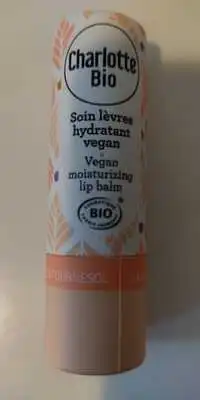 CHARLOTTE BIO - Soin lèvres hydratant vegan