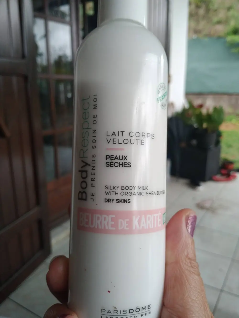 PARISDÔME LABORATOIRE - Body respect Beurre de karité - Lait corps velouté