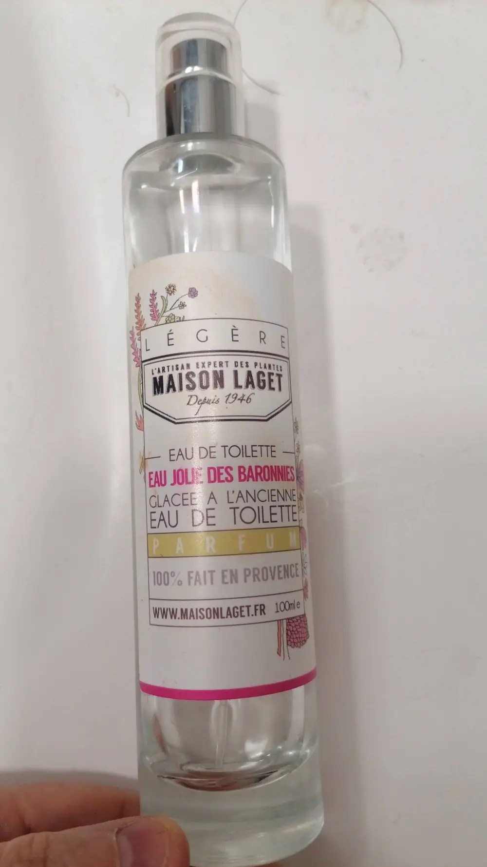 MAISON LAGET - Eau jolie des baronnies - Eau de toilette