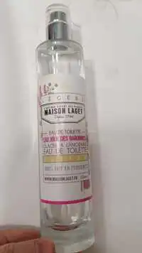 MAISON LAGET - Eau jolie des baronnies - Eau de toilette