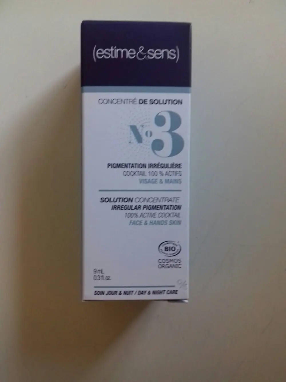 ESTIME ET SENS - Concentré de solution N° 3