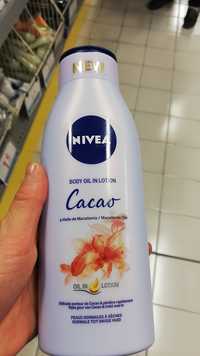 NIVEA - Cacao - Body oil in lotion