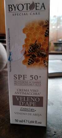 BIOTEA - Veleno d'Ape - Crema viso antimacchia SPF 50+ 