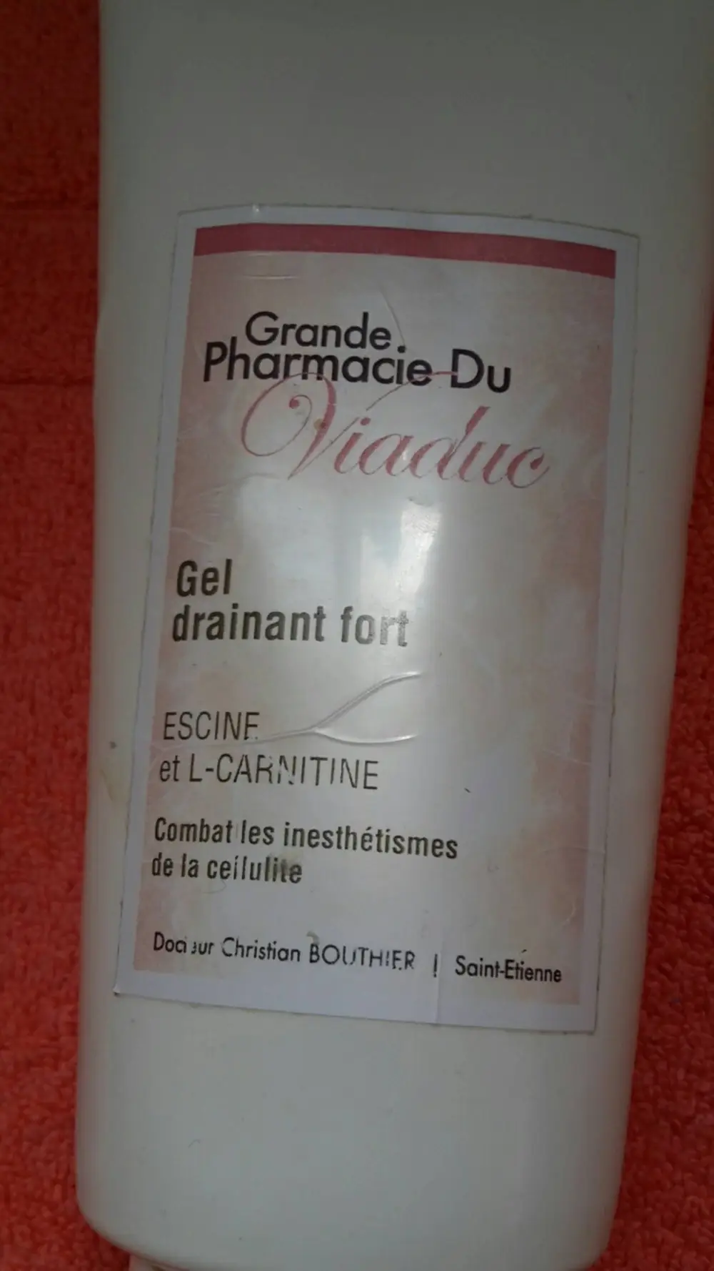 GRANDE PHARMACIE DU VIADUC - Gel drainant fort escine et l-carnitine