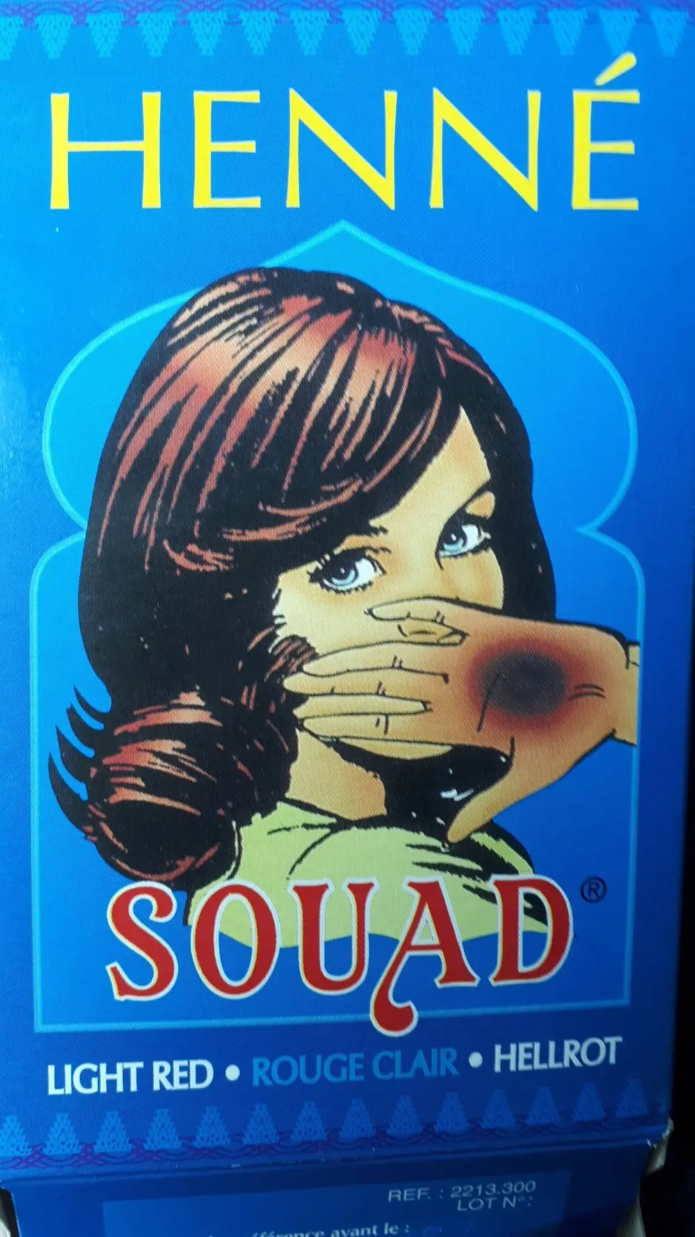 HENNÉ - Souad - Rouge clair
