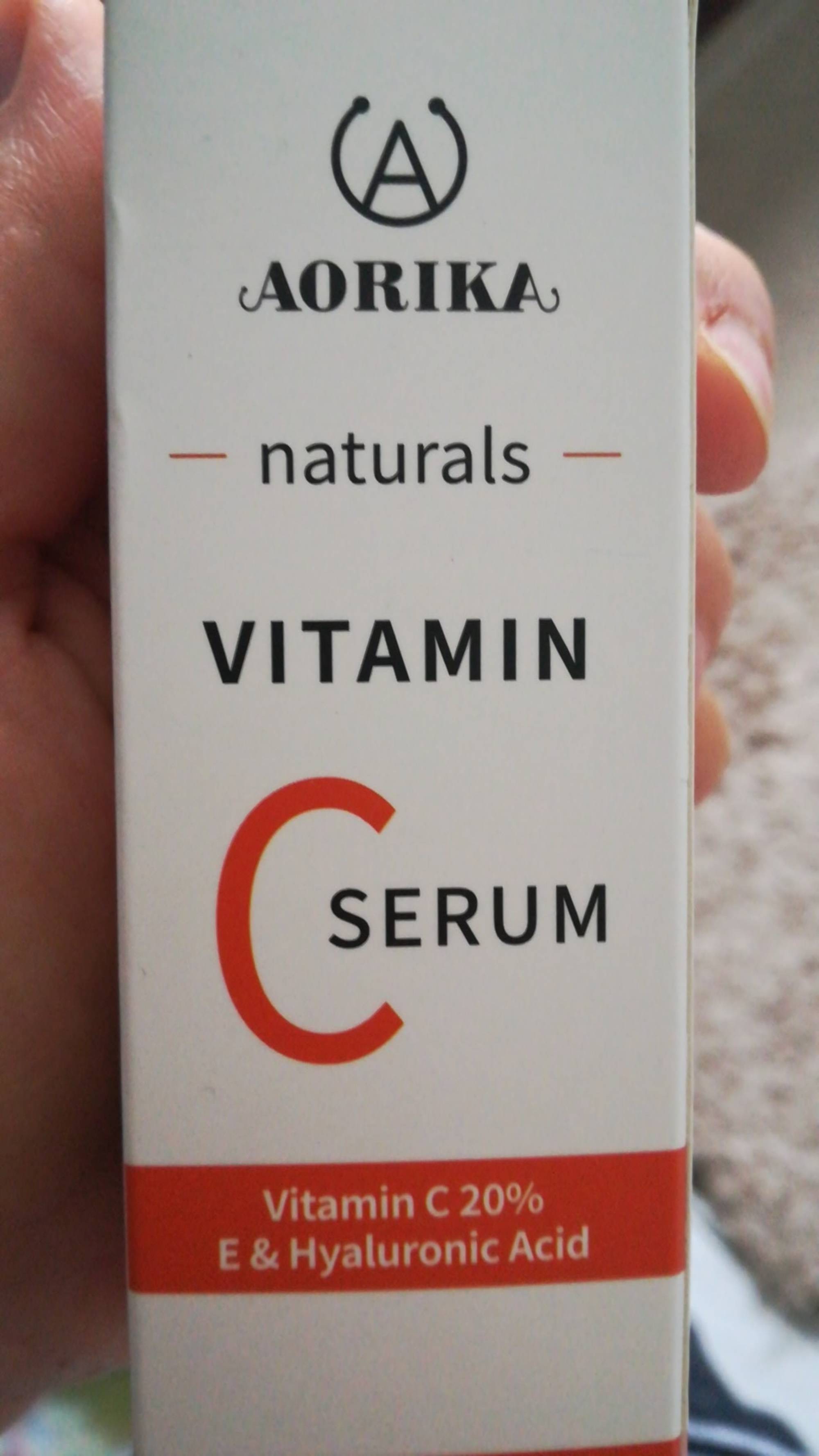 AORIKA - Naturals - Vitamin C serum