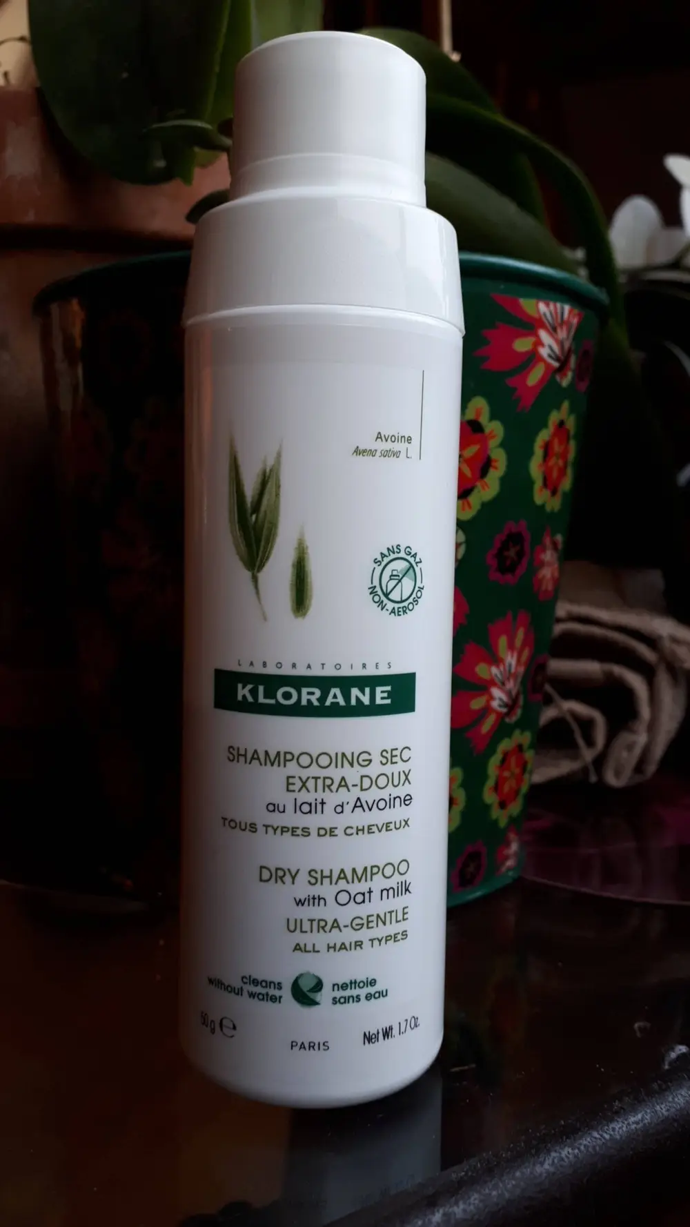 KLORANE - Shampooing sec extra doux au lait d'avoine