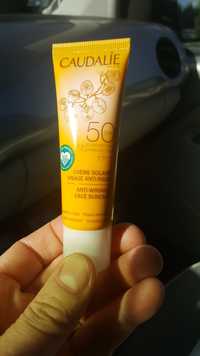 CAUDALIE - Crème solaire visage anti-rides SPF 50