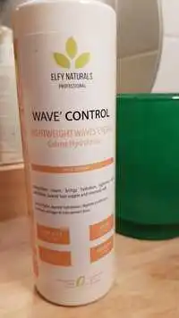 ELFY NATURALS - Wave' control - Crème hydratante 