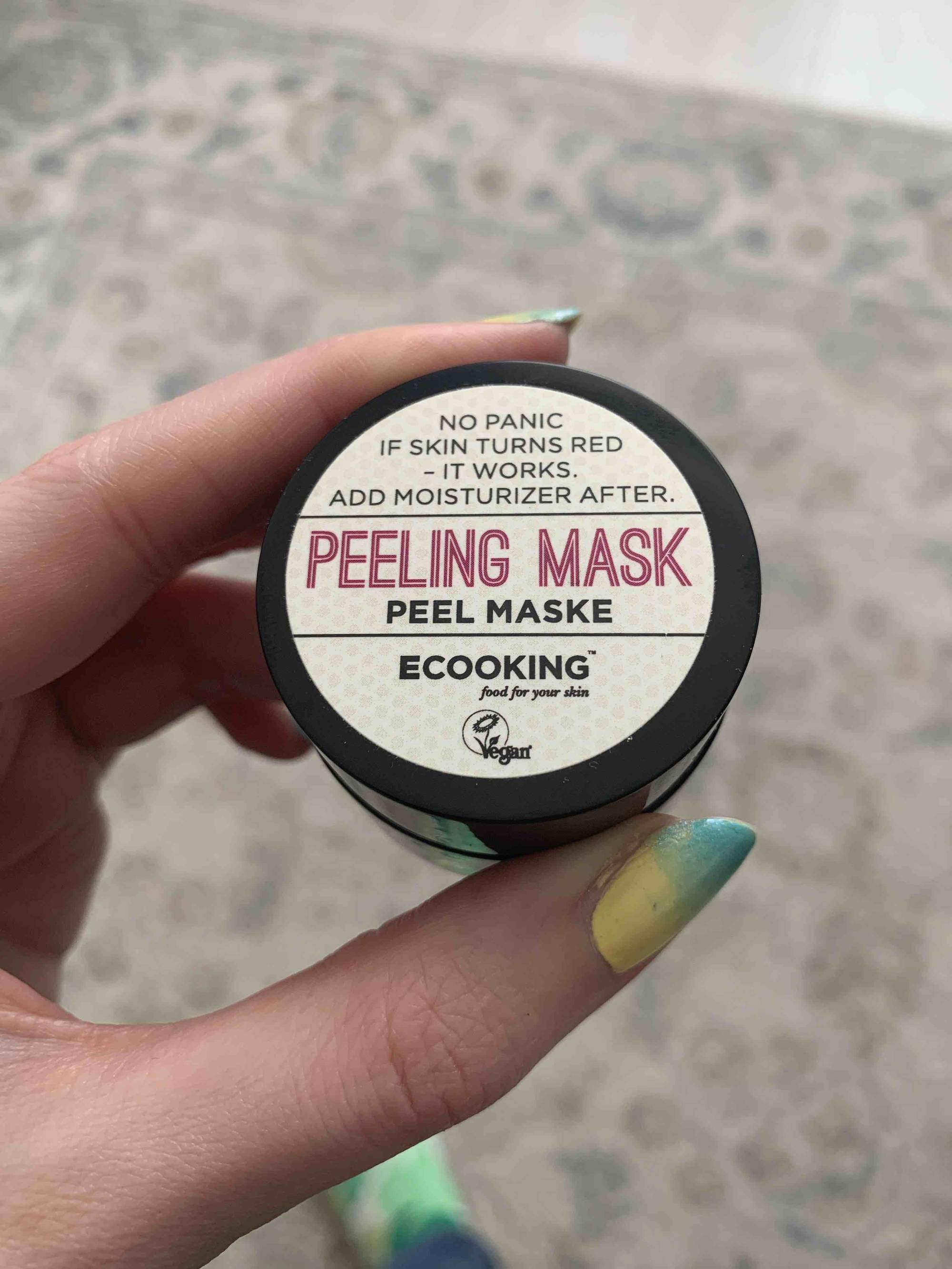 Composition ECOOKING Peeling mask - UFC-Que Choisir