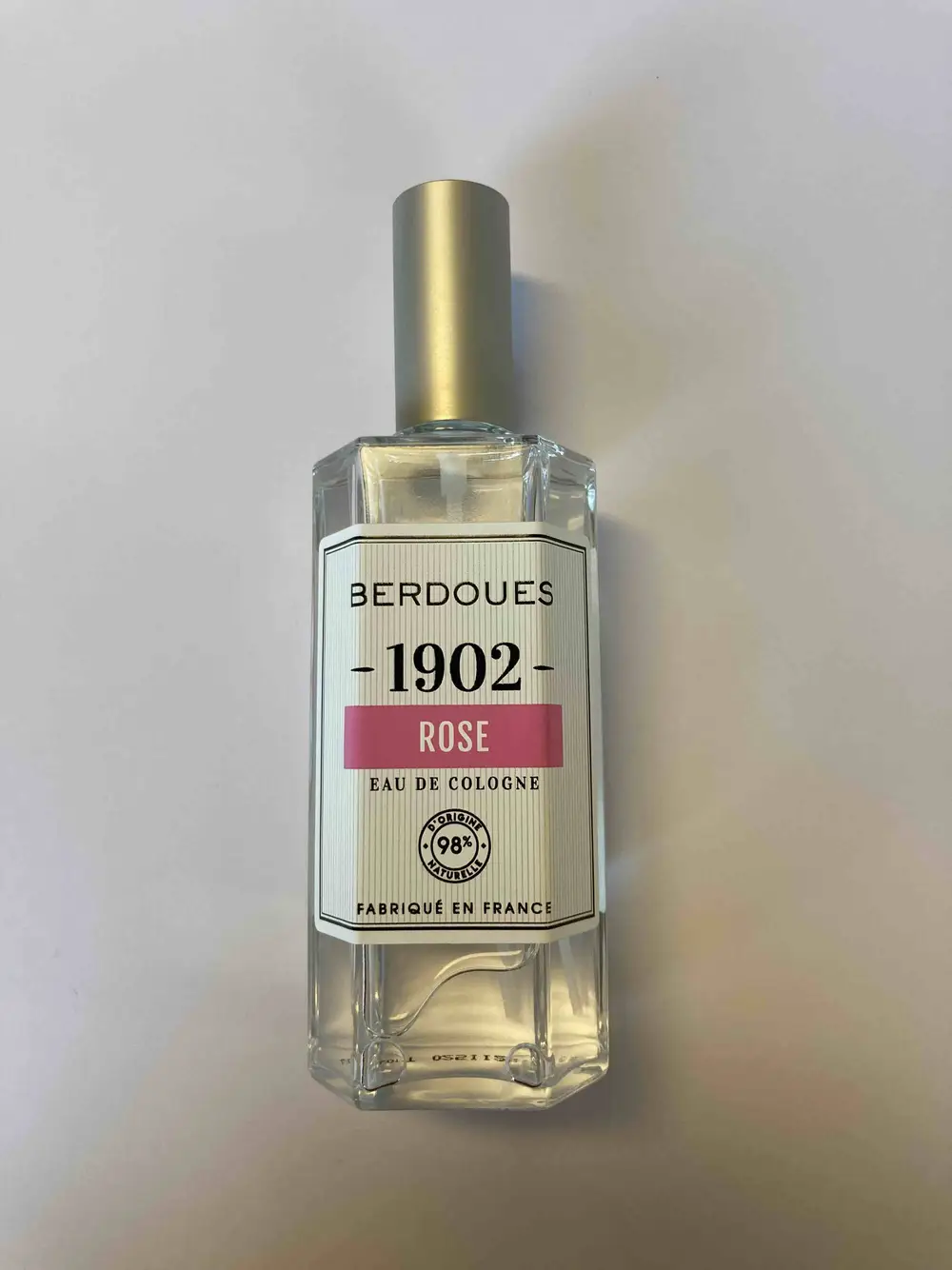 BERDOUES - Rose - Eau de Cologne