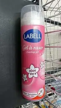 LABELL - Aloe vera - Gel à raser peaux sensibles