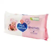 MARQUE REPÈRE - Lingettes bébé sensitives x 63