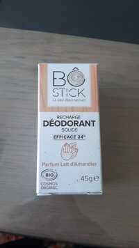 BÔ STICK - Déodorant solide 24h parfum lait d'amandier bio