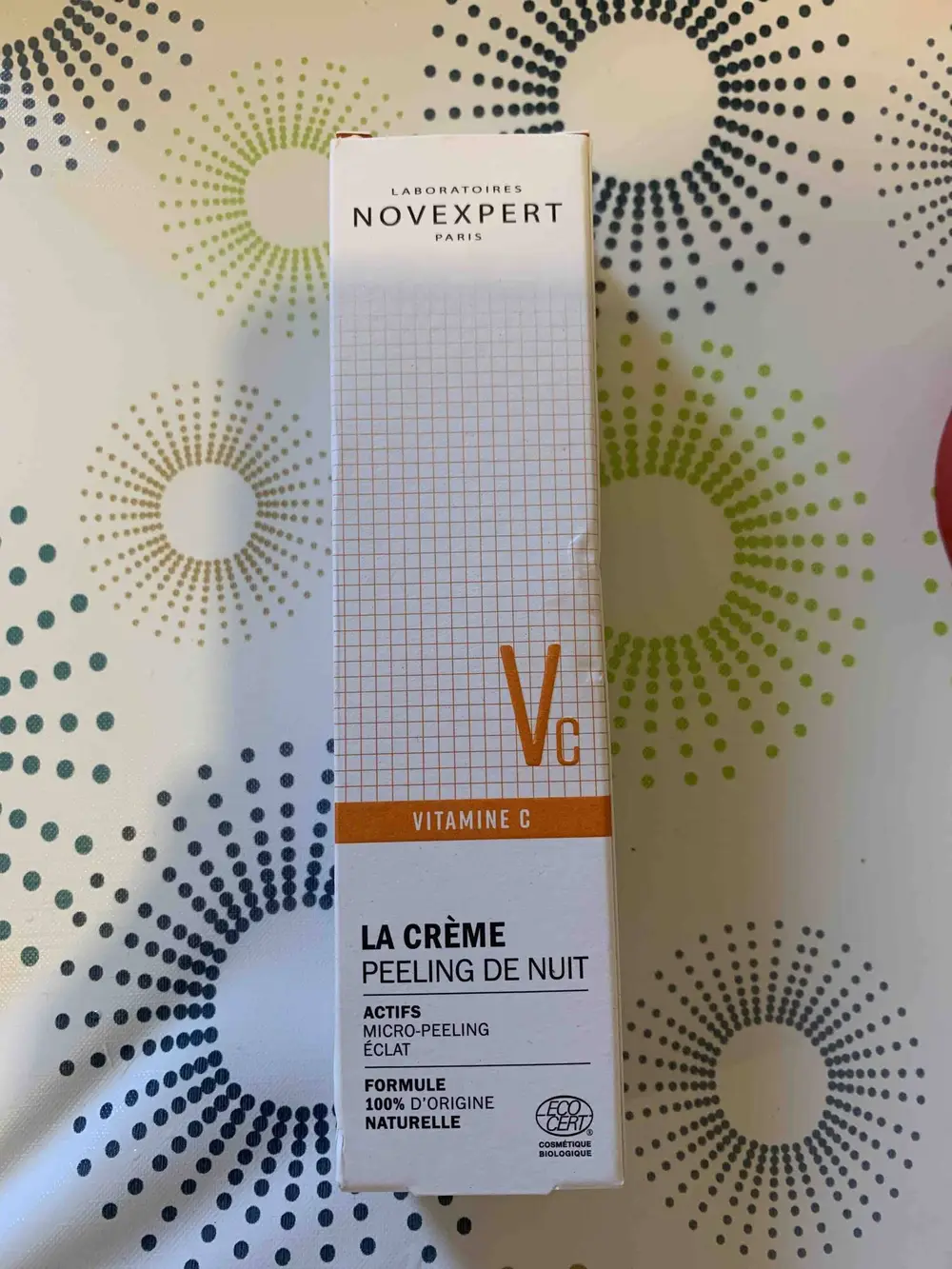 NOVEXPERT - Vitamine C - La crème peeling de nuit