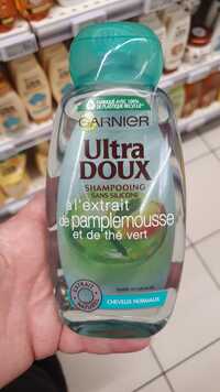 GARNIER - Ultra doux - Shampooing à l'extrait de pamplemousse et de thé vert