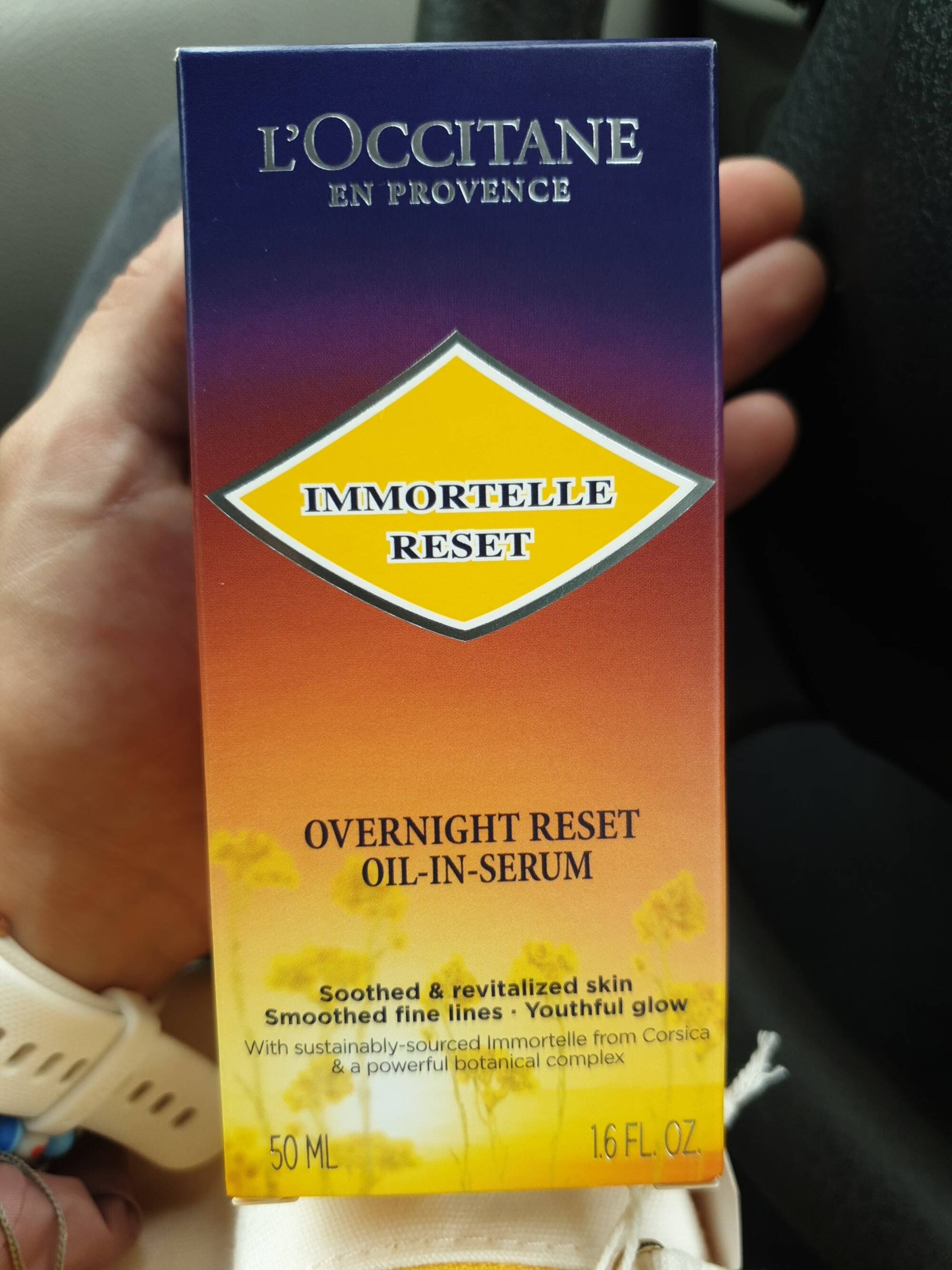 L'OCCITANE EN PROVENCE - Immortelle Reset - Overnight reset oil in serum