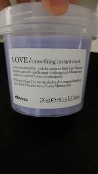 DAVINES - Love - Smoothing instant mask