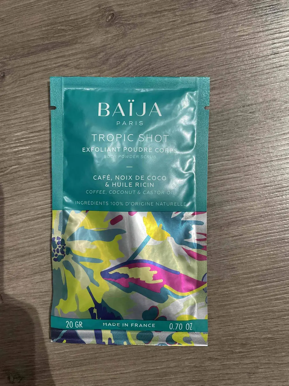 BAIJA - Tropic shot exfoliant poudre corps