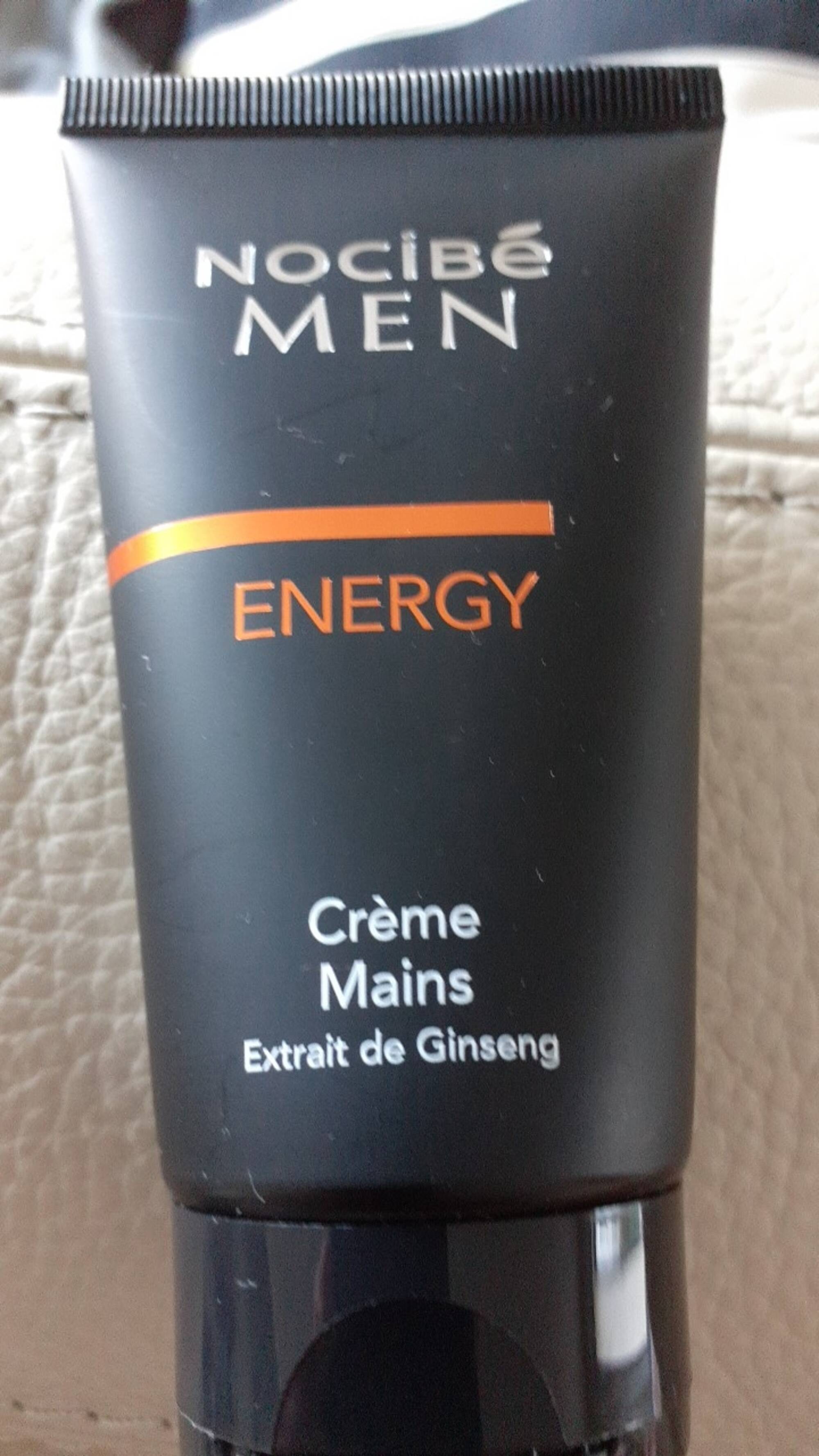 NOCIBÉ - Men energy - Crème mains à l'extrait de ginseng