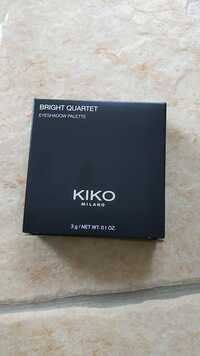 KIKO MILANO - Bright quartet - Eyeshadow palette