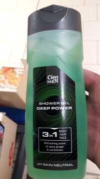 CIEN MEN - Shower gel deep power 3 in 1