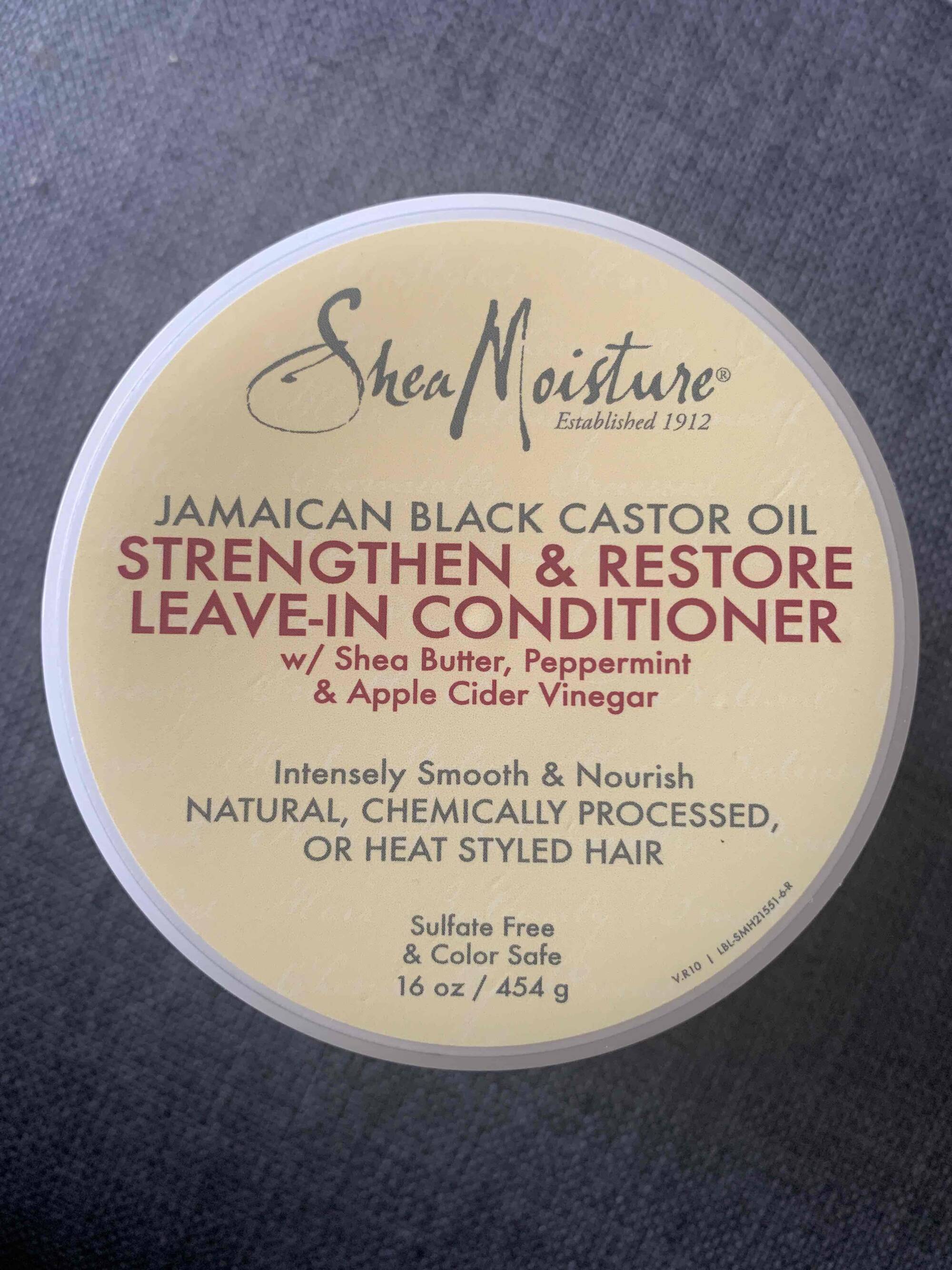 SHEA MOISTURE - Leave in conditioner - Jamaican black castor oil 