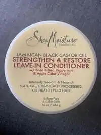 SHEA MOISTURE - Leave in conditioner - Jamaican black castor oil 