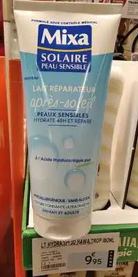 MIXA - Solaire peau sensible - Lait réparateur après-soleil 