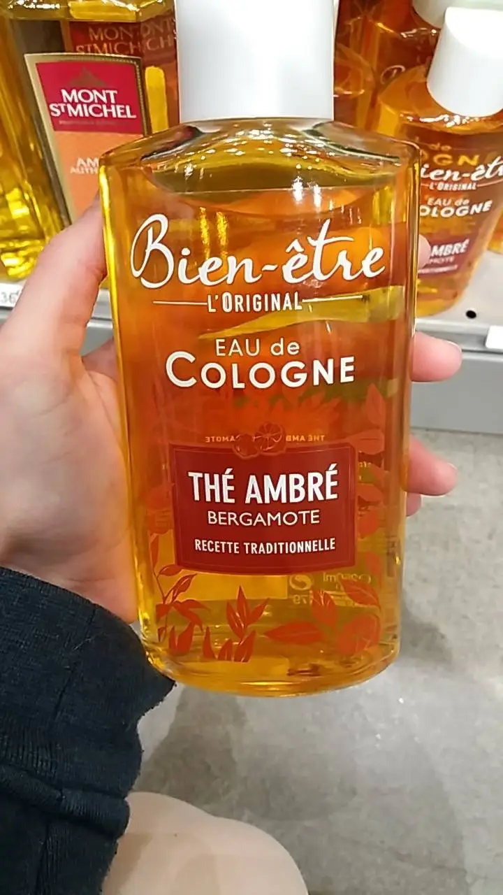 BIEN-ÊTRE - L'Original -  Eau de Cologne Thé ambré