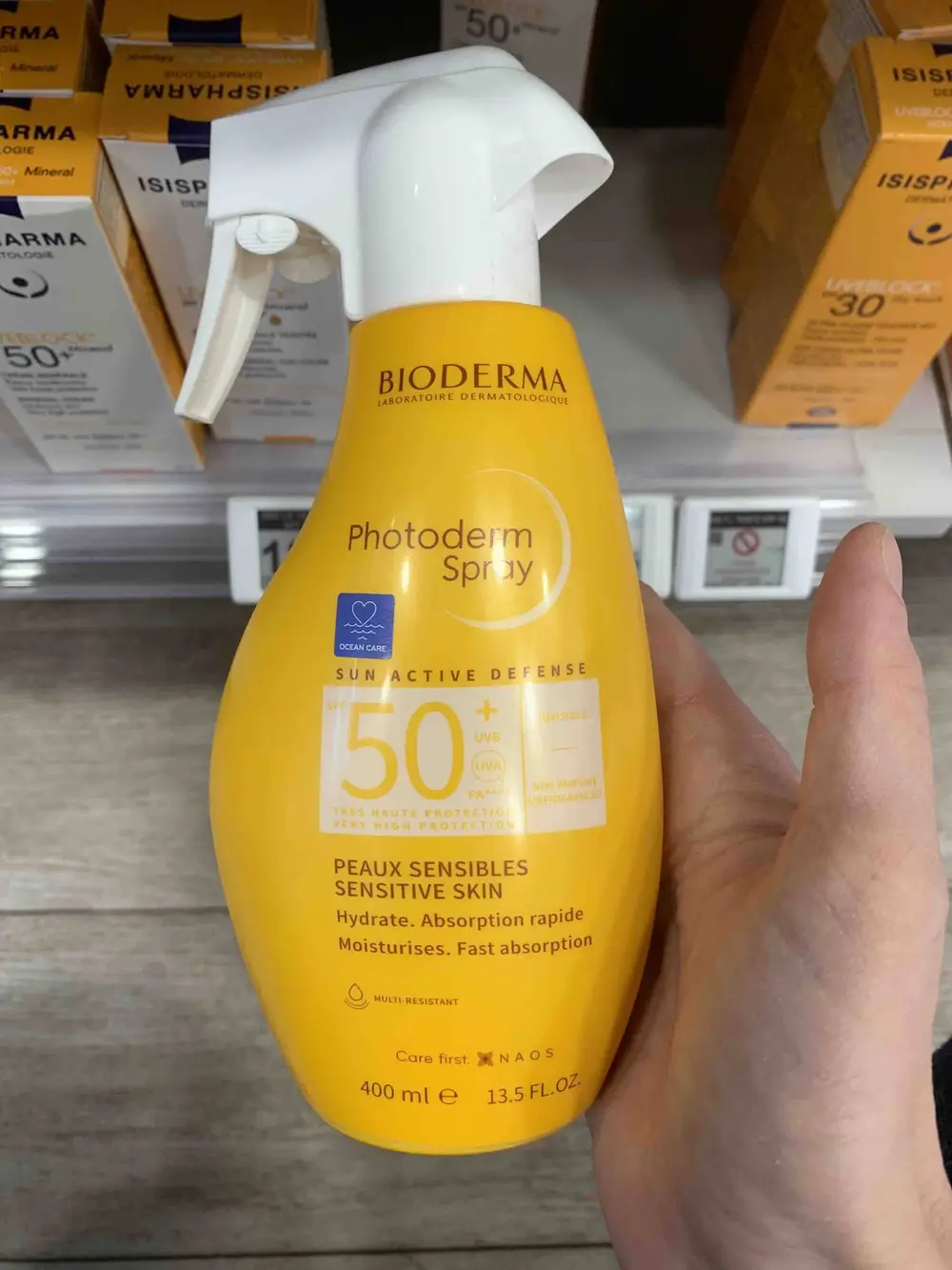 BIODERMA - Photoderm spray Sun active defense SPF 50+