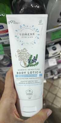 LUMENE FINLAND - Nordic sensitive - Body lotion fragrance free