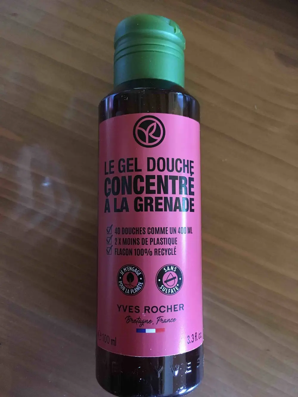 YVES ROCHER - Le gel douche concentré à la grenade